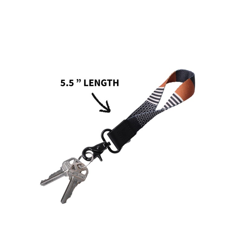 Thread Wallets Wrist Lanyard Strap for Men & Women  KeyChain Wristlet  Wristlet Keychain for Badge  Wallet  and Phone Wrist Strap  Wristlet Strap for ID Badge (Sanders) - Image 2